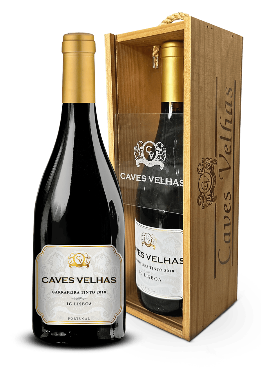 Caves Velhas Garrafeira Tinto IG Lisboa Cx. Madeira
