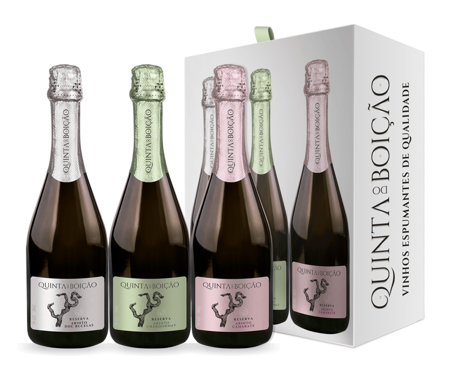 Qta. do Boição Vinho Espumante Reserva Bruto Pack 3x