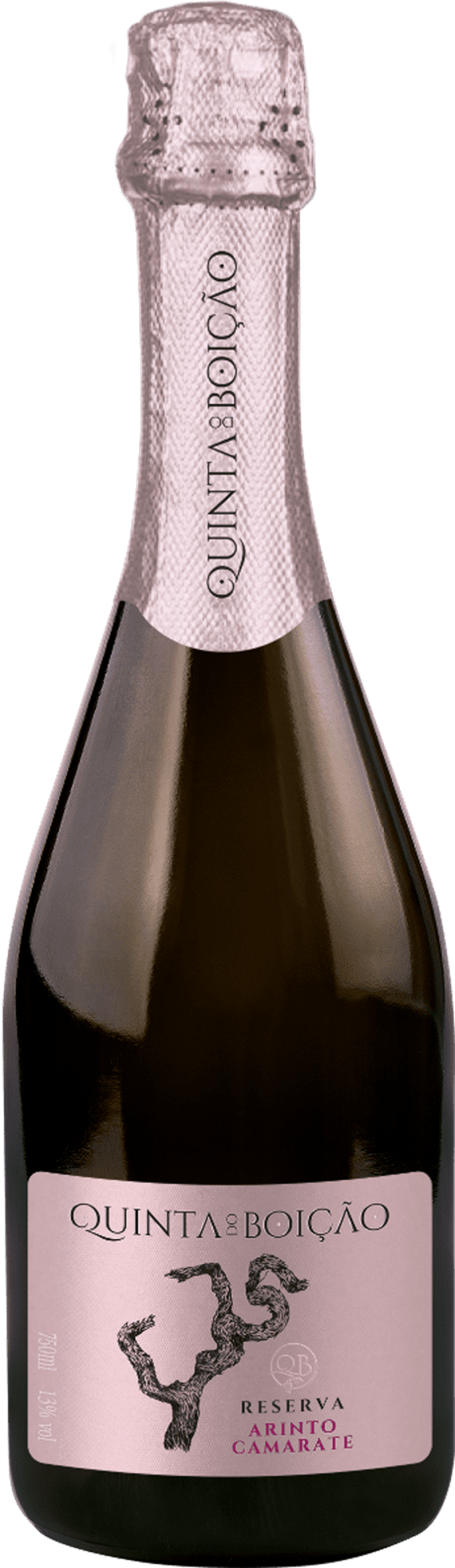 Qta. do Boição Vinho Espumante Rosé Arinto & Camarate Reserva Bruto