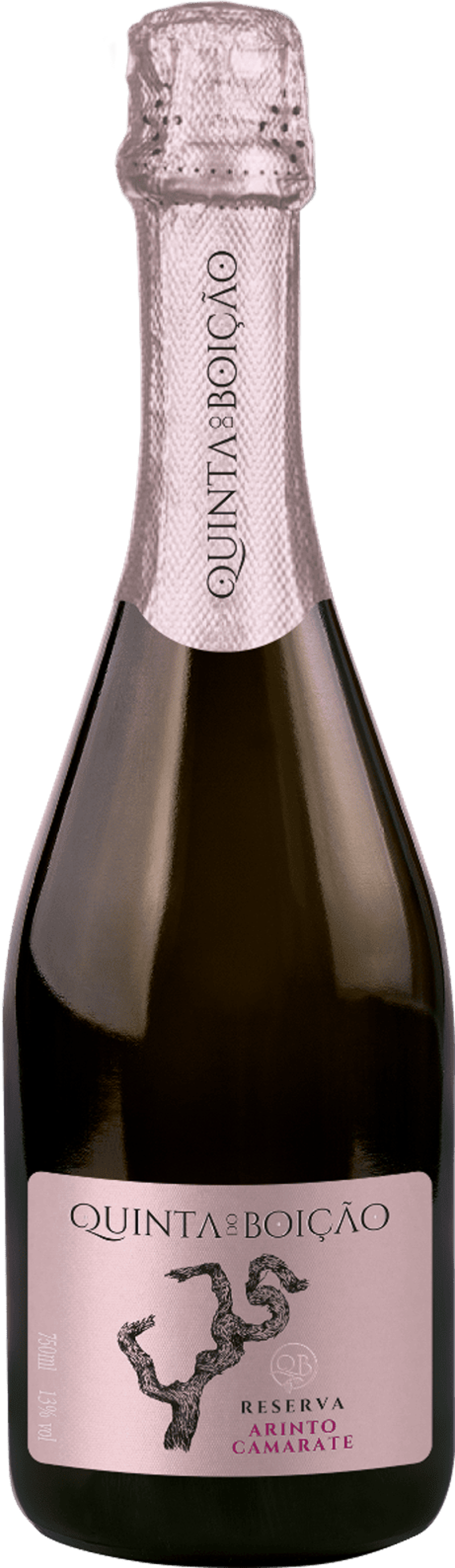 Qta. do Boição Vinho Espumante Rosé Arinto & Camarate Reserva Bruto